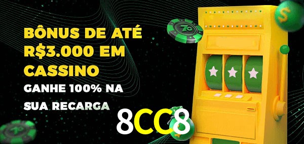 8CC8 melhor bônus de depósito